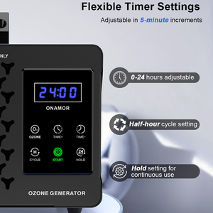 Xách tay máy phát điện <span class=keywords><strong>Ozone</strong></span> cho nhà thương mại Máy lọc không khí kỹ thuật số điều khiển cảm ứng <span class=keywords><strong>Ozone</strong></span> Máy Pet khói mùi Remover - Product Image 3