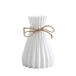 Fleid Contemporary <b>Plastic</b> Floor Vase-Lightweight Durable Reusable Wide Mouth Unbreakable Eco-Friendly Fade Resistant Home - Product Image 2
