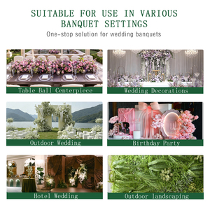 Arco de Flores Artificiales Rosadas de Alta Calidad, Decoraciones para Bodas, Telones de Fondo para Fiestas al Aire Libre y Ceremonias de Propuesta de Matrimonio - Product Image 6