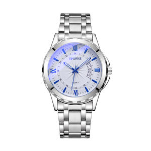 Reloj de Cuarzo Casual para Hombre, Resistente al Agua con Luz Azul Reflectante y Visualización de Fecha - Product Image 6