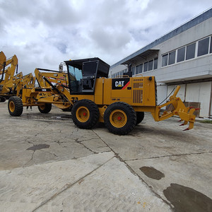 Motoniveladoras de motor originales usadas más baratas Maquinaria de construcción de motoniveladoras CAT 140K con gran rendimiento - Product Image 2