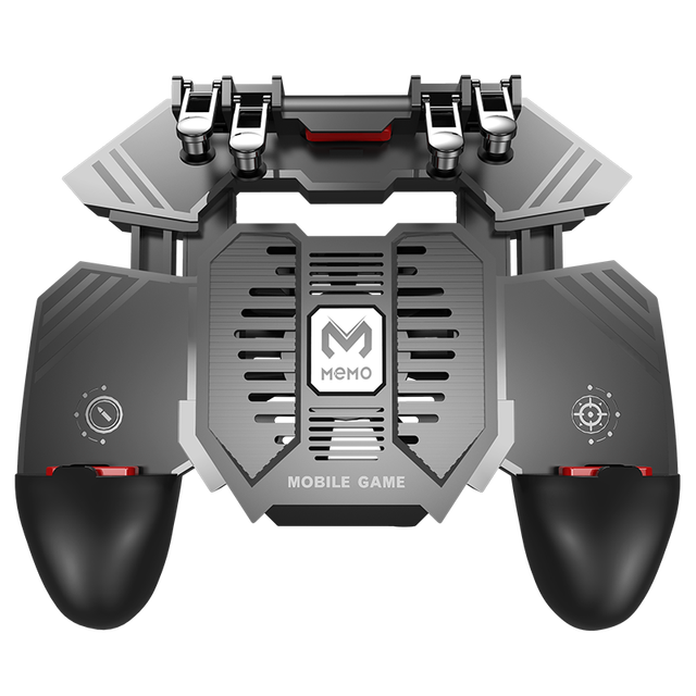 New Arrival MEMO AK77 With 1200 Battery Memo Triggers Fan Cooling Gamepad Built-in Fan Gaming Controller