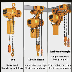 Rantai listrik 500kg pengangkutan kuat Motor <span class=keywords><strong>Hoist</strong></span> dengan harga troli kerekan rantai listrik 35 Ton industri - Product Image 3