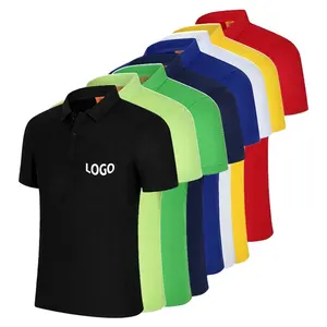 Camisetas con solapa personalizada para parejas, polo de uniforme de calidad para mujer, venta al por mayor
