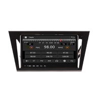 Upgrade Radio Android QLED 9 Inch dengan SIM 4G, CarPlay Nirkabel, Navigasi GPS untuk VW Phideon 2016-2019, Head Unit Multimedia