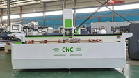 Machine de perçage et de fraisage automatique CNC pour profilés en aluminium, perçage de trous, fraisage de fentes, machine de perçage et de fraisage pour portes et fenêtres en aluminium