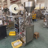 Remplissage et emballage automatique de sachets en plastique, papier et film pour liquides, eau, lait, sauce, vin, particules, granulés, 60g, 100g