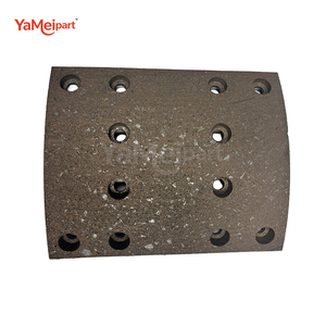 Doublure de frein WG9761450185 de qualité supérieure pour camions lourds Bolivie, Frenos 4707 pour Howo WVA 19488, directement de l'usine - Product Image 2