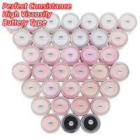 BIN nouvelle poudre EMA haute viscosité de couleur claire et rose grande poudre acrylique pigmentée 30ml par pot pour ongles pour salon de manucure