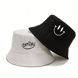 Custom Embroidery Logo Designer Fisherman Bucket <b>Hat</b> With Custom Logo for Kids Men Women - Product Image 1