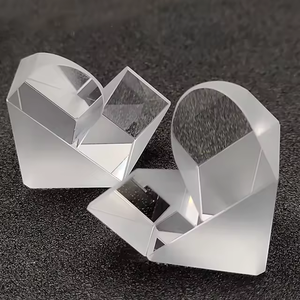 광학용 K9 BK7 석영 유리 포로 프리즘 가공 K9 BK7 석영 유리 AR 반사 코팅 - Product Image 2