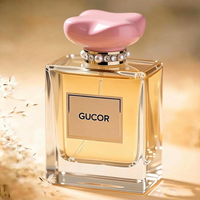 GUCOR Parfum Mewah Aroma Kayu Oriental Prancis Eau De Parfum Spray Ramah Lingkungan Tahan Lama Aroma Bunga Kayu Lemon Lavender Mawar Segar Unisex