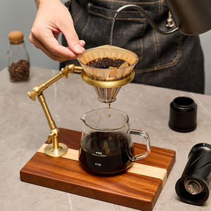 Soporte para café de goteo con soporte para percolador, equipo de café doméstico en stock - Product Image 5