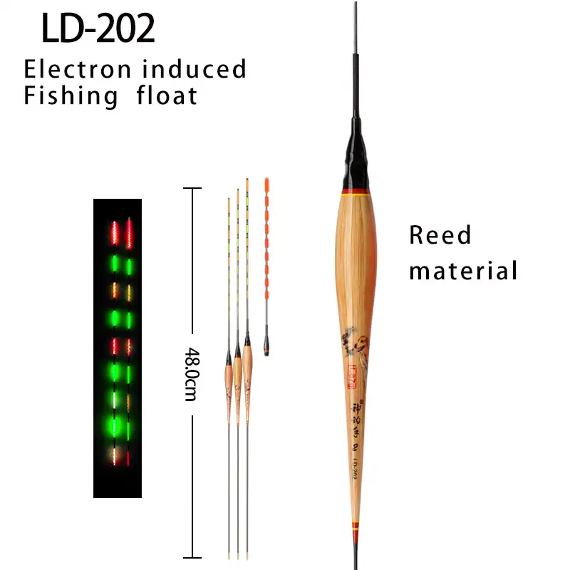 LD-202 الجاذبية الاستشعار عن بعد أدى الصيد تعويم تغير لون الإلكترونية العوامة