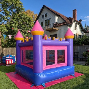 Sân chơi trong nhà Thiết bị lâu đài bouncy giá rẻ nhỏ <span class=keywords><strong>Inflatable</strong></span> lâu đài trẻ em nhảy lâu đài mạnh mẽ vật liệu PVC trò chơi bơm hơi - Product Image 5