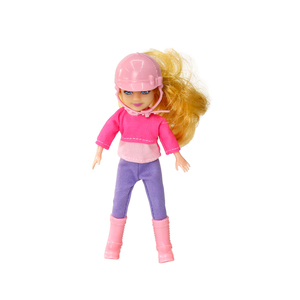 Ensemble d'animaux de ferme en plastique creux, modèle de cheval, <span class=keywords><strong>jouet</strong></span> de <span class=keywords><strong>club</strong></span> avec poupée - Product Image 6