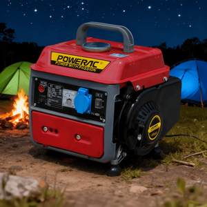 Portable 4-Stroke <b>Generator</b> 0.8KW 50/60Hz Eco-Friendly Lightweight for Camping Lighting Car Battery Recharging Recoil Start - Product Image 1