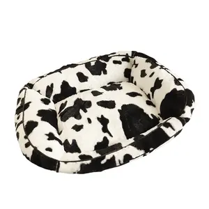 Small Dog Bed Puppy and Kitty Cat Cave Bed for Indoor Cats