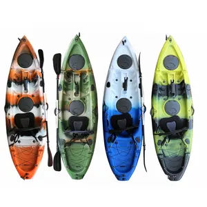 Factory Wholesale Support OEM & ODM 8.7 FT Single Person Sit On Top kayak Fishing Kayak with paddle for Sale