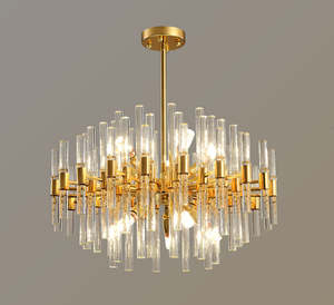 Illuminazione di lusso minimalista italiana moderna della <span class=keywords><strong>sala</strong></span> da pranzo di fascia alta del <span class=keywords><strong>lampadario</strong></span> di cristallo luci a sospensione per <span class=keywords><strong>sala</strong></span> da soggiorno - Product Image 5