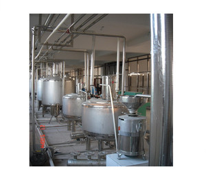 Petite ligne de production de lait UHT, machine à fabriquer du lait pasteurisé - Product Image 1