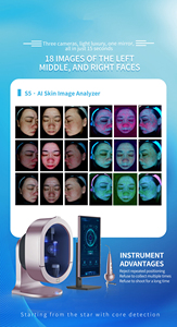 เครื่องวิเคราะห์ผิวหนัง AI ระดับมืออาชีพ เทคโนโลยี 3 มิติ สำหรับการตรวจจับสภาพหน้าและหนังศีรษะ ใช้งานได้ทั่วโลกเพื่อความงาม - Product Image 5