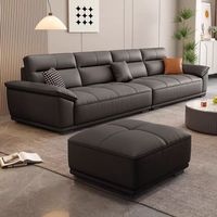 Nouvel ensemble de canapés italiens, mobilier de salon, canapé modulaire moderne en forme de L, canapé sectionnel à prix abordable pour salon