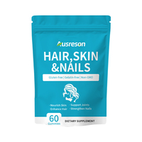 Bonbons gélifiés SPL OEM au collagène, vitamines et biotine pour la croissance des cheveux, des ongles et de la peau, favorisant la santé et la beauté des femmes.