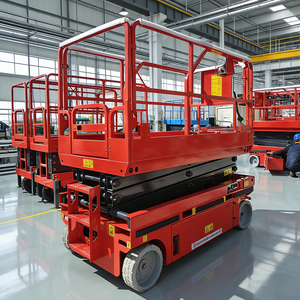 Nền tảng làm việc trên cao nâng người bằng điện 6m 8m 10m 12m, sử dụng pin, kích thước nhỏ, thủy lực, di động, tự hành, RUIJIE JTGZ - Product Image 1