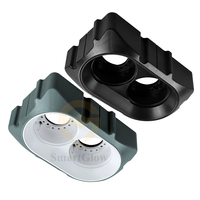 Plafonniers encastrés intérieurs de qualité à prix abordable, boîtier en aluminium et plastique, spots MR16 GU10 7W, downlights LED SMD COB