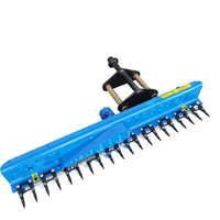 Tondeuse hydraulique pour excavatrice, accessoire de faucheuse à barres pour l'entretien des pelouses, haies et bordures routières