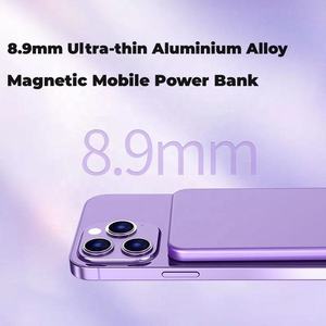 Cargador Portátil Magnético Ultrafino de Carga Rápida Inalámbrica, Mini Power Bank Seguro para iPhone 15 14, Batería Externa - Product Image 2