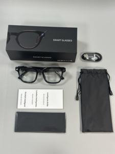 Meilleures Nouvelles Lunettes Intelligentes V03-T5 avec Photo 8MP Anti-Tremblement, Enregistrement Vidéo 1080P, Enregistrement Vocal et Reconnaissance de Traduction IA - Product Image 6
