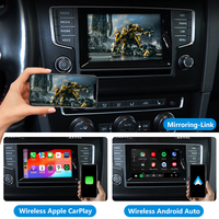 Module décodeur sans fil CarPlay et Android Auto populaire pour Volkswagen 2012 - 2018 Golf Tiguan Teramont Phideon