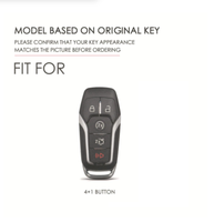 Funda Protectora de TPU Suave para Llaves de Coche Ford Fusion, Mondeo, Mustang, F-150, Explorer, Edge 2015, 2016, 2017, 2018, Accesorios para Coche