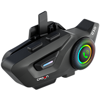 Casque de moto Crown C10 BT 5. 3 sans fil avec batterie haute capacité de 1000Mah