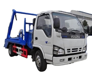 รถบรรทุกขยะอีซูซุ 5 คิว 8 คิว แบบยกตู้คอนเทนเนอร์ด้วยระบบไฮดรอลิก - Product Image 1