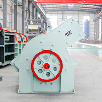 Concasseur à marteaux pour PC, fonctionnement automatique, machine de concassage de pierres, installation de concassage industrielle, concasseur à marteaux