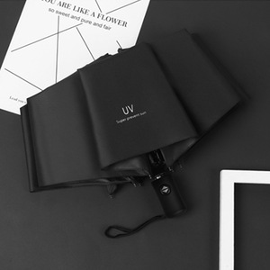 ร่มพับโครงโลหะกึ่งอัตโนมัติป้องกันรังสียูวีใช้ได้ทั้งแดดและฝน - Product Image 3