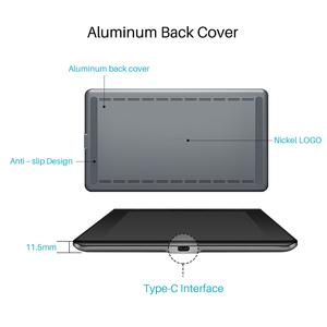 เคสอลูมิเนียมอัลลอยด์ด้านหลัง,เคสเต็มลามิเนตหน้าจอ15.6นิ้ว Huion KAMVAS Pro 16ปากกา - Product Image 3