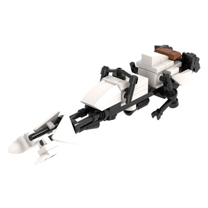 MOC2071 <span class=keywords><strong>Star</strong></span> 74-<span class=keywords><strong>Z</strong></span> speeder bike Space Block Wars Set modello SW senza Mini Action Building Blocks giocattoli Kit di costruzione - Product Image 1