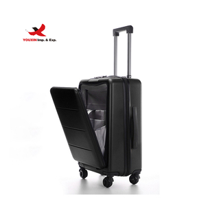 RTS Bulk Mixed Order Hot Sale PC Smart Luggage TSA Lock Carry on Custom Travel Trolley Case Front Opening <b>Suitcases</b> Luggage - Product Image 1