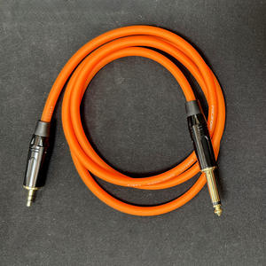 3.5mm To 6.5mm Audio <b>Cable</b> Male To Male Dual Core For Microphones Mixers Amplifiers Speakers Recording Use PVC Jacket Braid - Product Image 1