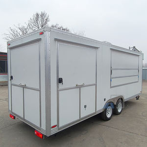 Remorque de restauration mobile 2026 en promotion avec véranda et foyer barbecue, personnalisable pour la restauration événementielle - Product Image 4