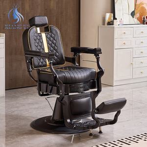 Heavy duty pompa idraulica uomo salone reclinabili parrucchieri sedie vintage barbiere sedia - Product Image 2