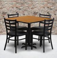 Tables et chaises pour cour de restauration/restaurant de restauration rapide