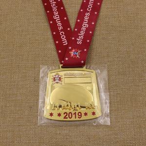 Personnalisé votre conception classique émail danse Match or <span class=keywords><strong>argent</strong></span> Bronze médaille - Product Image 6