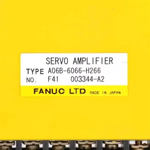 Fanuc Cnc Control Japan Original Servo Amplifier Driver A06B-6066-H266