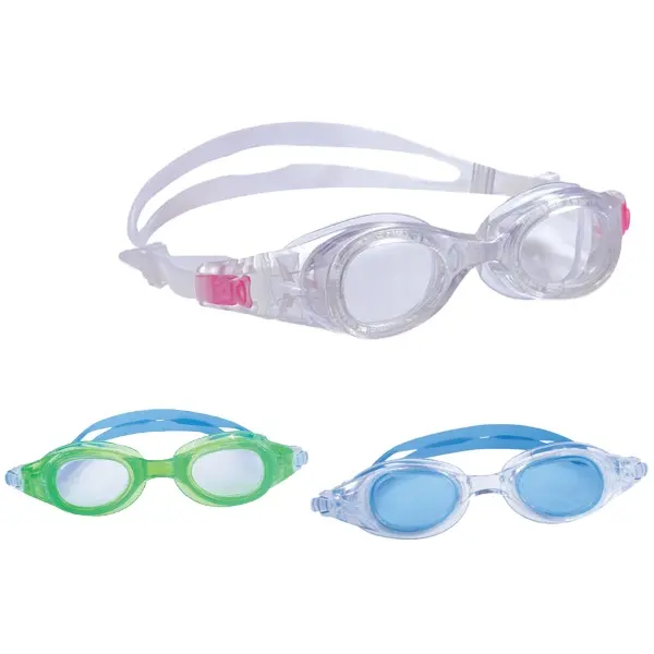 Gafas de natación onduladas, lentes ajustables de látex con visión nocturna, graduadas, con revestimiento de espejo