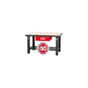 USAG - 05068022BB Établi avec plateau en bois 1500 mm - 1 tiroir-EAN 8010239310759 BANCS DE TRAVAIL ET TABLES - Product Image 1